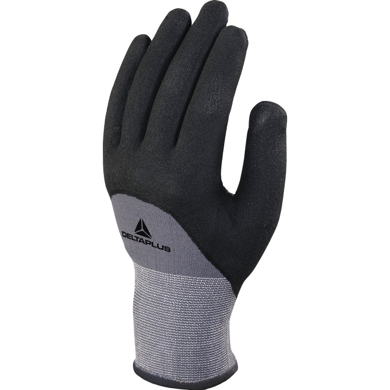 GLOVE WITH NITRILE DOTS ON PALM VE729