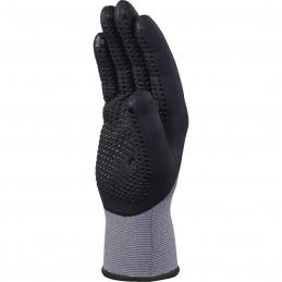 GLOVE WITH NITRILE DOTS ON PALM VE729