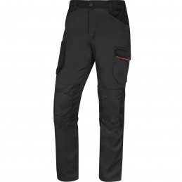 PANTALON DE TRAVAIL STRETCH M2PA3STR Gris-Orange