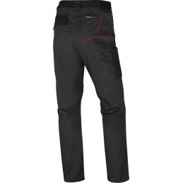 WORKING TROUSERS STRETCH M2PA3STR Grey-Red