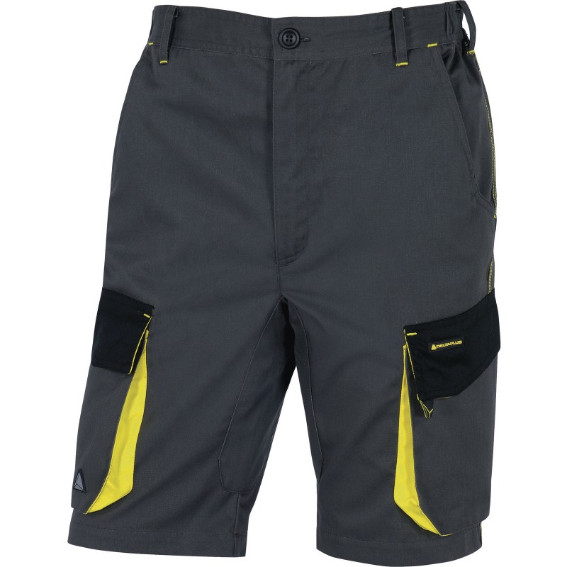 WORK BERMUDA DMACHBER Grey-Yellow