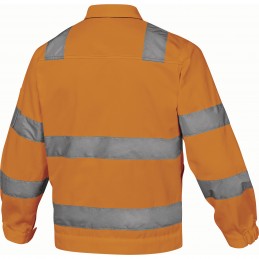 VESTE M2VHV Orange fluo-Gris