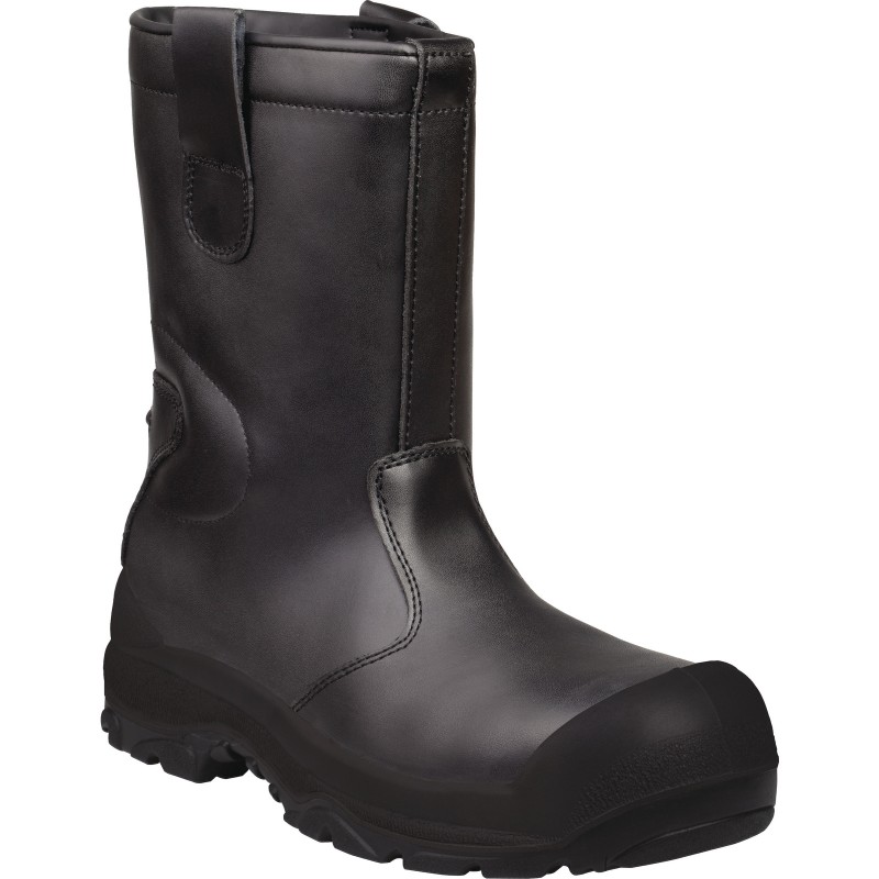 BOTTES FOURRÉES CUIR VACHETTE SAMARA S3 SRC