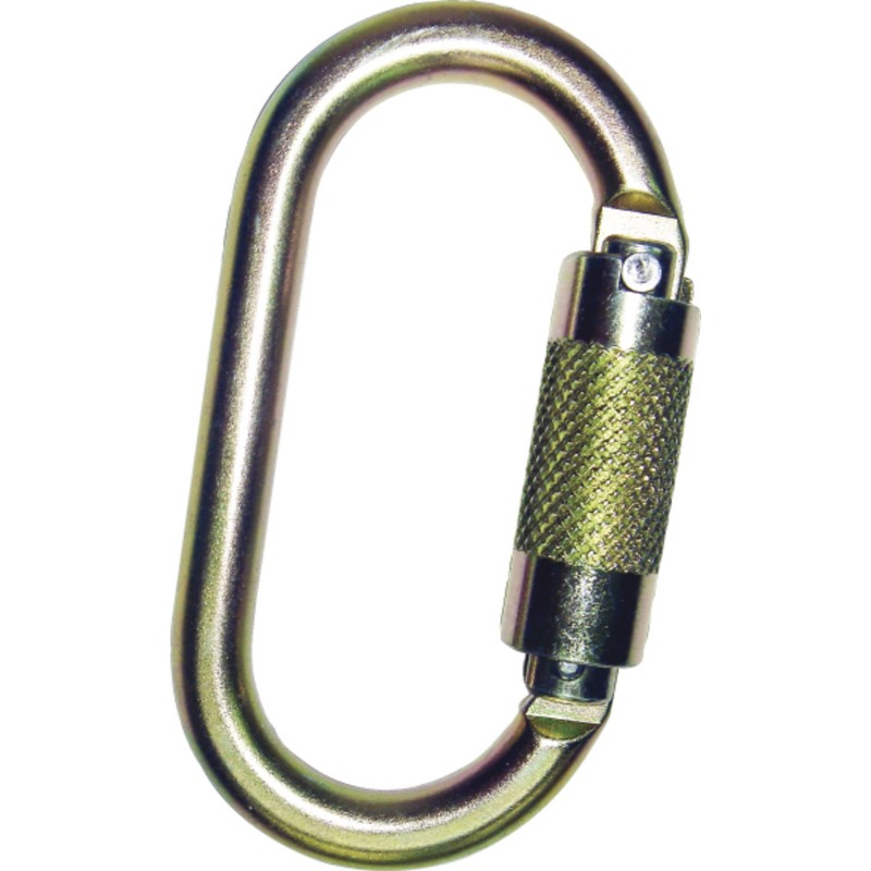 KARABINER WITH 1/4 TURN AUTOMATIC LOCK AM018